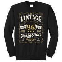 Birthday For Him 86th Birthday Aged To Perfection Sweatshirt