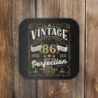 Birthday For Him 86th Birthday Aged To Perfection Coaster