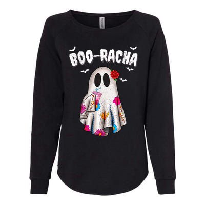 Booracha Funny Halloween Ghost Boo Jee Ghost For Halloween Womens California Wash Sweatshirt