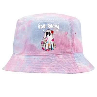 Booracha Funny Halloween Ghost Boo Jee Ghost For Halloween Tie-Dyed Bucket Hat