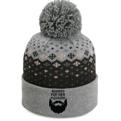 Bearded For Her Pleasure The Baniff Cuffed Pom Beanie