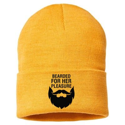 Bearded For Her Pleasure Sustainable Knit Beanie