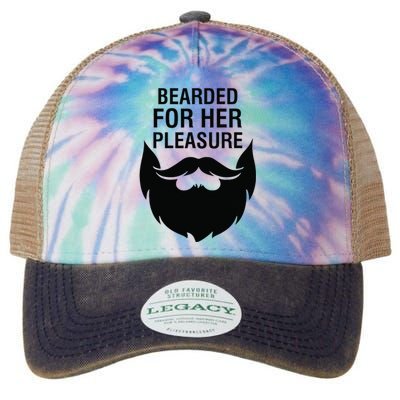 Bearded For Her Pleasure Legacy Tie Dye Trucker Hat