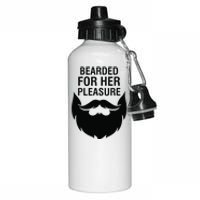 Bearded For Her Pleasure Aluminum Water Bottle