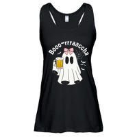 Booracha Funny Halloween Ghost Beer Design Borracha Ladies Essential Flowy Tank