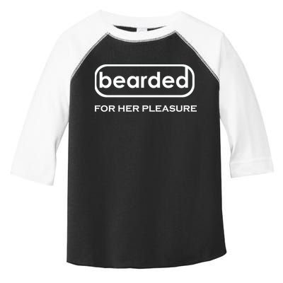 Bearded For Her Pleasure Toddler Fine Jersey T-Shirt
