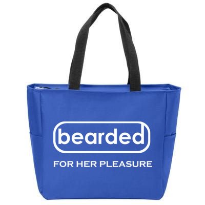 Bearded For Her Pleasure Zip Tote Bag