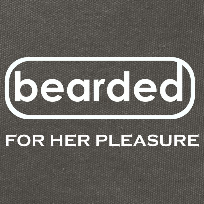Bearded For Her Pleasure Cotton Canvas Backpack