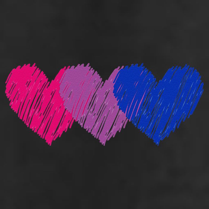 Bisexual Flag Hearts Love LGBT Bi Pride Co. 11oz C Handle Ceramic Mug
