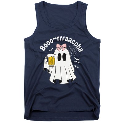 Booracha Funny Halloween Ghost Beer Design Borracha Tank Top