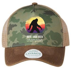 Big Foot Hide And Seek Champion Legacy Tie Dye Trucker Hat