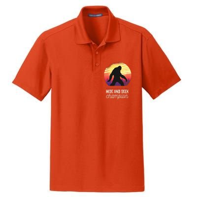 Big Foot Hide And Seek Champion Dry Zone Grid Polo