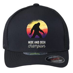 Big Foot Hide And Seek Champion Flexfit Unipanel Trucker Cap