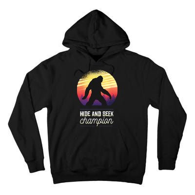 Big Foot Hide And Seek Champion Tall Hoodie