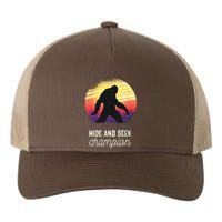 Big Foot Hide And Seek Champion Yupoong Adult 5-Panel Trucker Hat