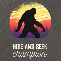 Big Foot Hide And Seek Champion Cotton Canvas Backpack