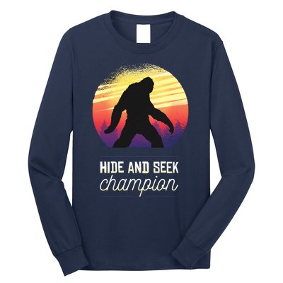 Big Foot Hide And Seek Champion Long Sleeve Shirt