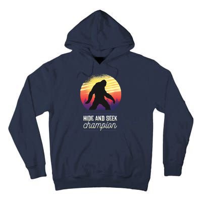 Big Foot Hide And Seek Champion Tall Hoodie