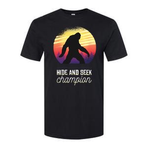 Big Foot Hide And Seek Champion Softstyle CVC T-Shirt