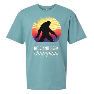 Big Foot Hide And Seek Champion Sueded Cloud Jersey T-Shirt