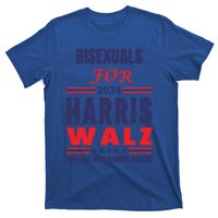 Bisexuals For Harris Walz We Are Not Going Back Gift T-Shirt