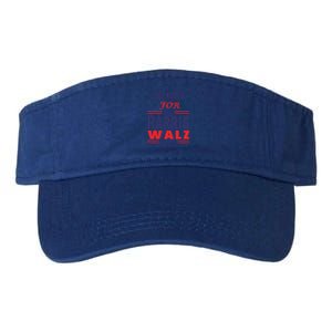 Bisexuals For Harris Walz We Are Not Going Back Gift Valucap Bio-Washed Visor