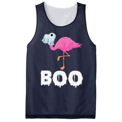 Boo Falmingo Halloween Boo Spooky Costume Halloween Mesh Reversible Basketball Jersey Tank