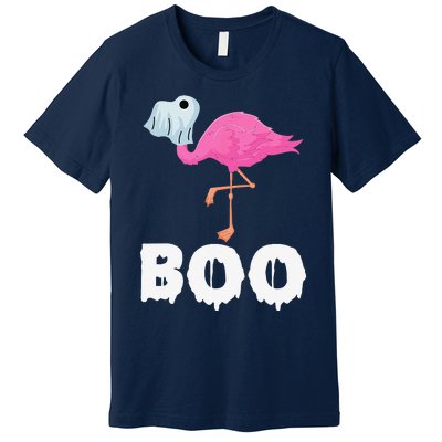 Boo Falmingo Halloween Boo Spooky Costume Halloween Premium T-Shirt