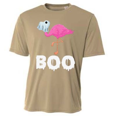 Boo Falmingo Halloween Boo Spooky Costume Halloween Cooling Performance Crew T-Shirt