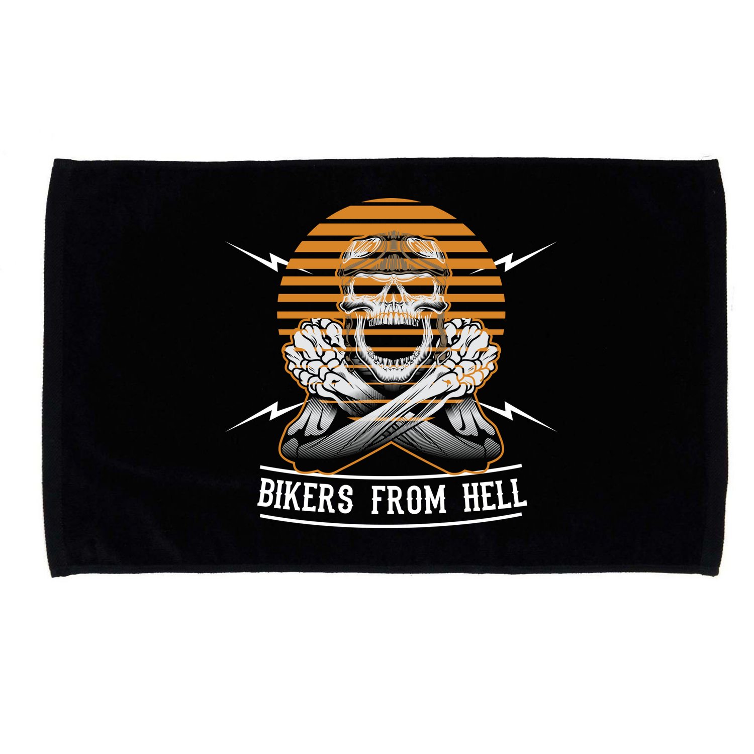 Bikers From Hell Microfiber Hand Towel