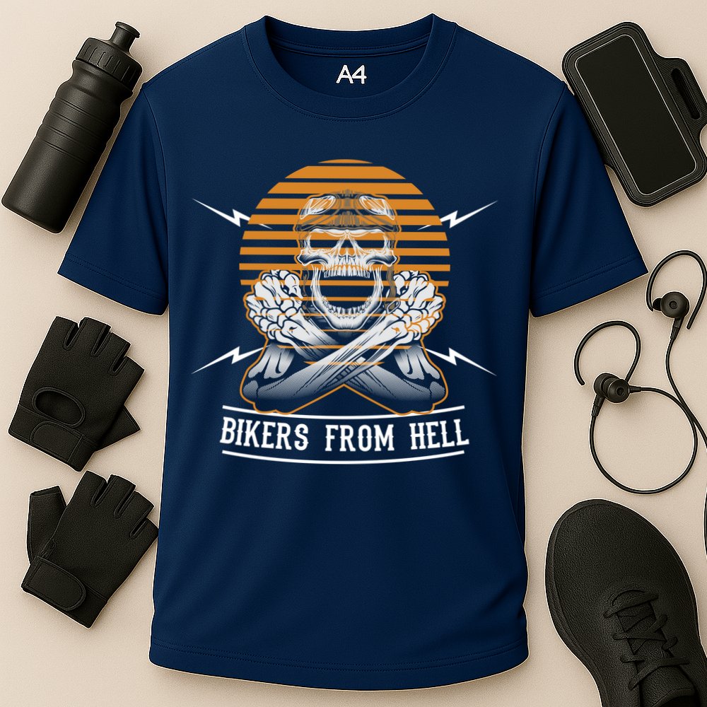 Bikers From Hell Performance Shirt