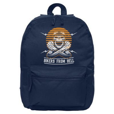 Bikers From Hell 16 in Basic Backpack