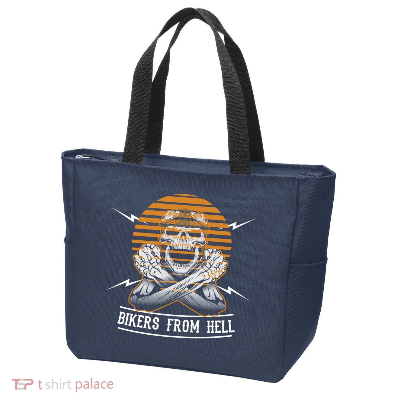Bikers From Hell Zip Tote Bag