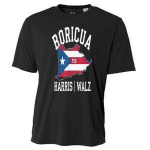 Boricua For Harris Walz 2024 Puerto Ricans For Harris 2024 Cooling Performance Crew T-Shirt