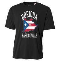 Boricua For Harris Walz 2024 Puerto Ricans For Harris 2024 Cooling Performance Crew T-Shirt