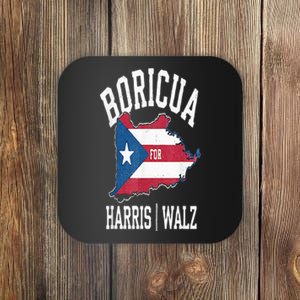 Boricua For Harris Walz 2024 Puerto Ricans For Harris 2024 Coaster