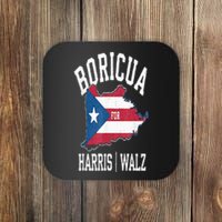 Boricua For Harris Walz 2024 Puerto Ricans For Harris 2024 Coaster