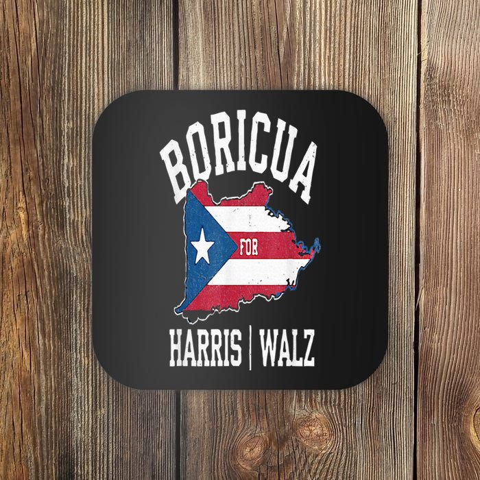 Boricua For Harris Walz 2024 Puerto Ricans For Harris 2024 Coaster