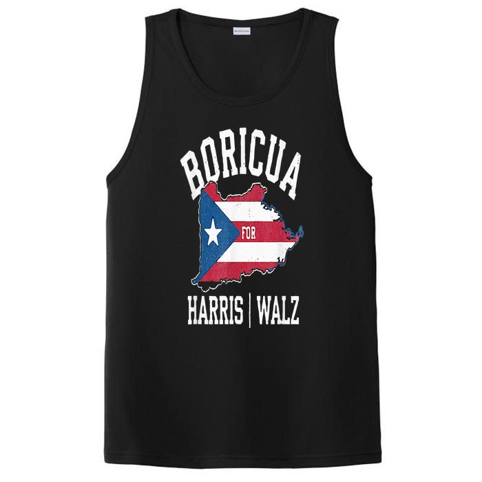 Boricua For Harris Walz 2024 Puerto Ricans For Harris 2024 PosiCharge Competitor Tank