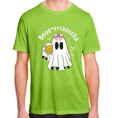 Booracha Funny Halloween Ghost Beer Design Borracha Adult ChromaSoft Performance T-Shirt