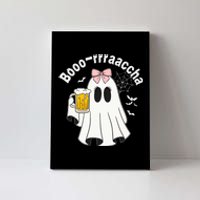 Booracha Funny Halloween Ghost Beer Design Borracha Canvas