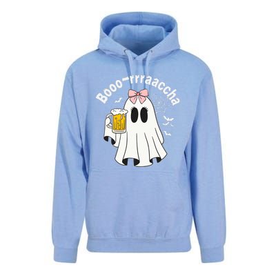 Booracha Funny Halloween Ghost Beer Design Borracha Unisex Surf Hoodie