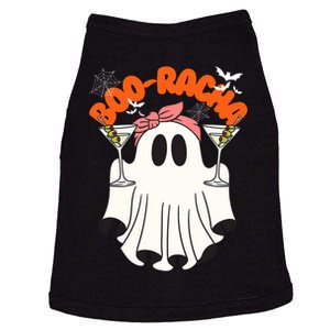 Booracha Funny Halloween Ghost Drinking Margarita Boo Racha Doggie Tank