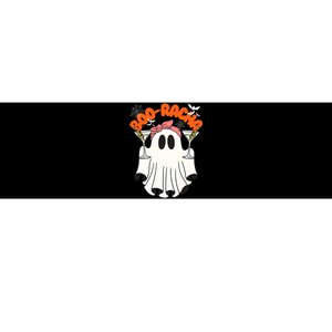 Booracha Funny Halloween Ghost Drinking Margarita Boo Racha Bumper Sticker