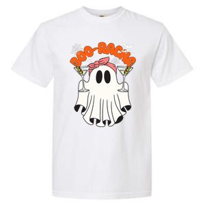 Booracha Funny Halloween Ghost Drinking Margarita Boo Racha Garment-Dyed Heavyweight T-Shirt