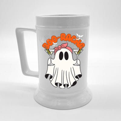 Booracha Funny Halloween Ghost Drinking Margarita Boo Racha Beer Stein