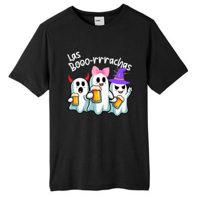 Boorachas Funny Halloween Ghost Drinking Margarita Boo Racha Tall Fusion ChromaSoft Performance T-Shirt