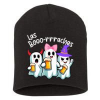 Boorachas Funny Halloween Ghost Drinking Margarita Boo Racha Short Acrylic Beanie