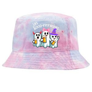 Boorachas Funny Halloween Ghost Drinking Margarita Boo Racha Tie-Dyed Bucket Hat