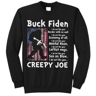 Buck Fiden I Do Not Like Your Border With No Wall Sweatshirt